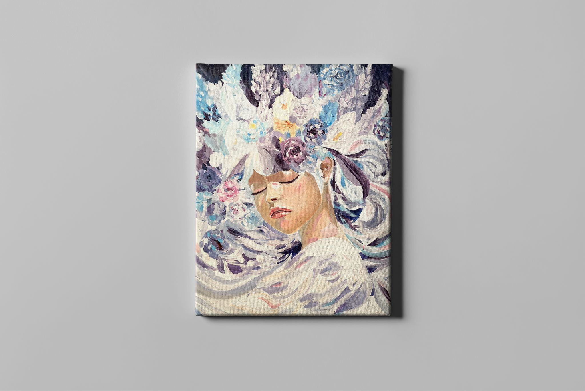 Obra floral clara de Jahzart